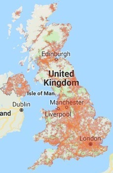 ID mobile network coverage map